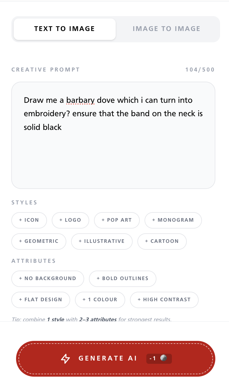 Prompt builder in the workspace